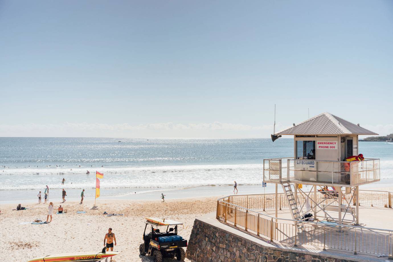 what-guests-rate-staying-mooloolaba Mooloolaba Beach and ocean by the surf club, a short walk from Aegean Mooloolaba accommodation